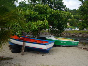 Guadeloupe Deshaies port de pèche